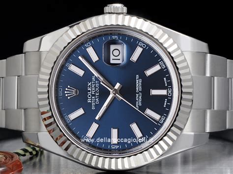 rolex datejust 2 serie quadrante blu|rolex datejust 31 prezzo.